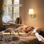 Battery Operated Wall Sconces set of Two,Wireless Wall Sconces with 10000mAh Dimmable Bulb and Remote,LED 15 Colors Rechargeable Gold Wall Sconce