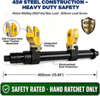 MRCARTOOL On-Vehicle Strut Spring Compressor Kit for SUVs and Trucks