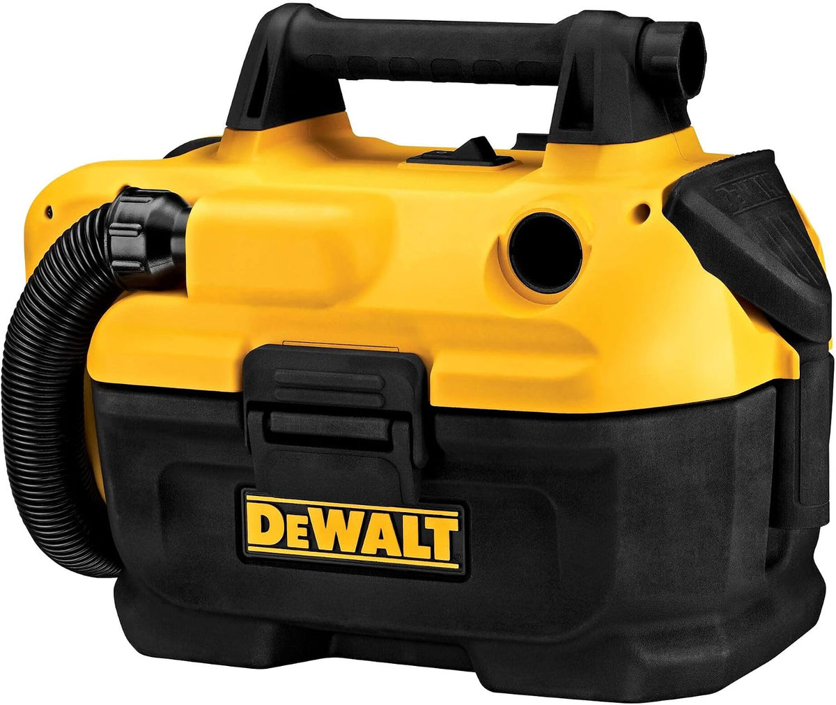 DEWALT 20V MAX Cordless Shop Vac, Wet Dry Vacuum Cleaner, Portable 2 Gallon Wet Dry Vac, Strong Suction Shop Vacuum with Hepa Filter, Tool Only