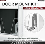 Rev-A-Shelf Large Pullout Clothes Hamper, Steel Frame & Polymer Laundry Bin