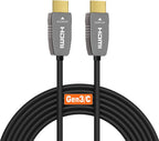 8K HDMI 2.1 Fiber Optic Cable, CL2 Rated, 48Gbps, 8K60, 4K120, 50FT