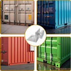 4 Pack Shipping Container Anchors Hot Dipped Galvanized Steel
