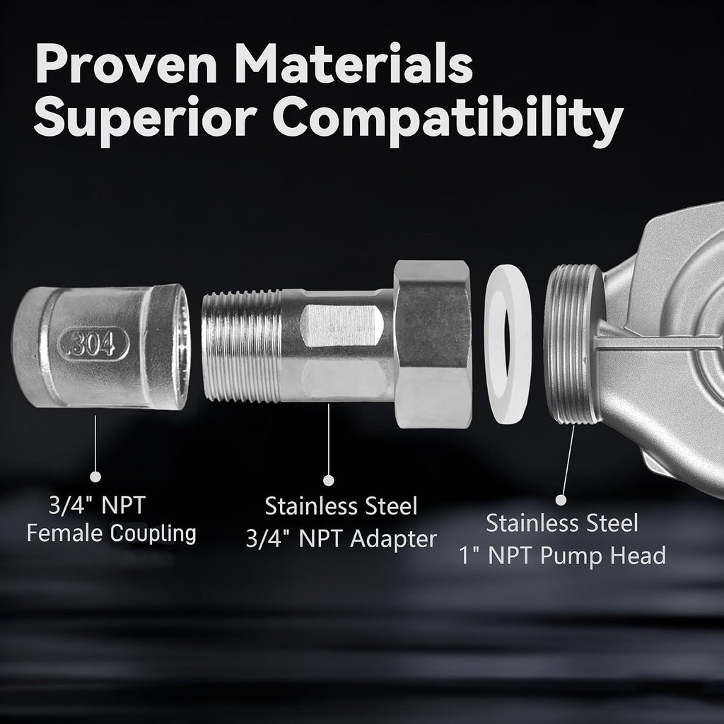 10.1GPM Smart Hot Water Circulation Pump/Recirculating Pump 45Watts