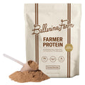 Ballerina Farm Grass Fed Whey Protein Powder Creamy Chocolate, 24g Protein with Collagen Peptides, Bovine Colostrum, Hemp Hearts, Prebiotic Fiber, No