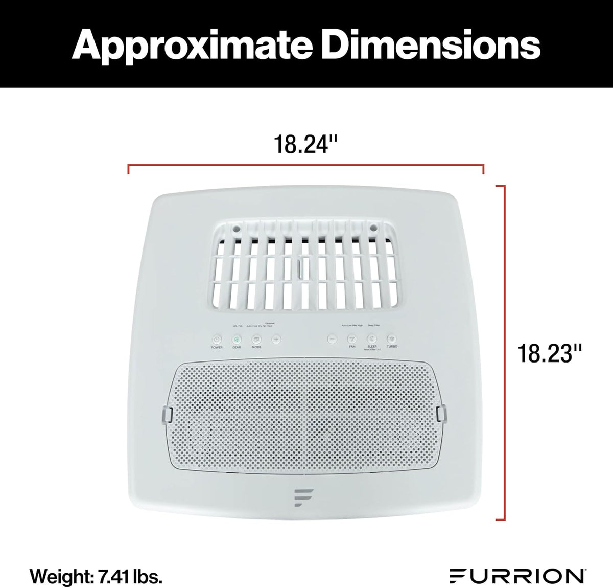 Furrion Chill Cube 18K Ducted Air Distribution Box FACT18VSDA-PS-AM