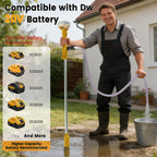 Cordless Stick Water Transfer Pump Compatible with Dewalt 20V Battery