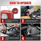 F03 Smoke Machine Automotive with Flow Meter & Pressure Gauge