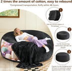 Big Bean Bag Chairs for Adults Comfy Living Room Furniture