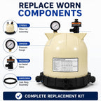 Pool Filter Lid Kit Compatible with Pentair Clean & Clear CC75, CC150 CC200