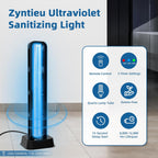 69W UV Light Sanitizer with Remote Control and 3 Timers – Home Disinfection Device 99.99% Cleaned of Germs, Viruses, Mold and Dust Mites – Whole Room