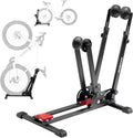 ROCKBROS Bike Stand 2-in-1, Vertical or Horizontal for 20-29 Inch Wheels