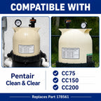 Pool Filter Lid Kit Compatible with Pentair Clean & Clear CC75, CC150 CC200