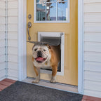 Baboni Dog Door for Door,3-Flap,Metal Frame,Large
