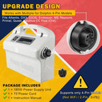 For Dolphin Pool Cleaner Power Supply 180W Replacement for 9995672-US-ASSY –Works with Nautilus CC Plus, DX3, Neptune, Quest – Includes Power Cord