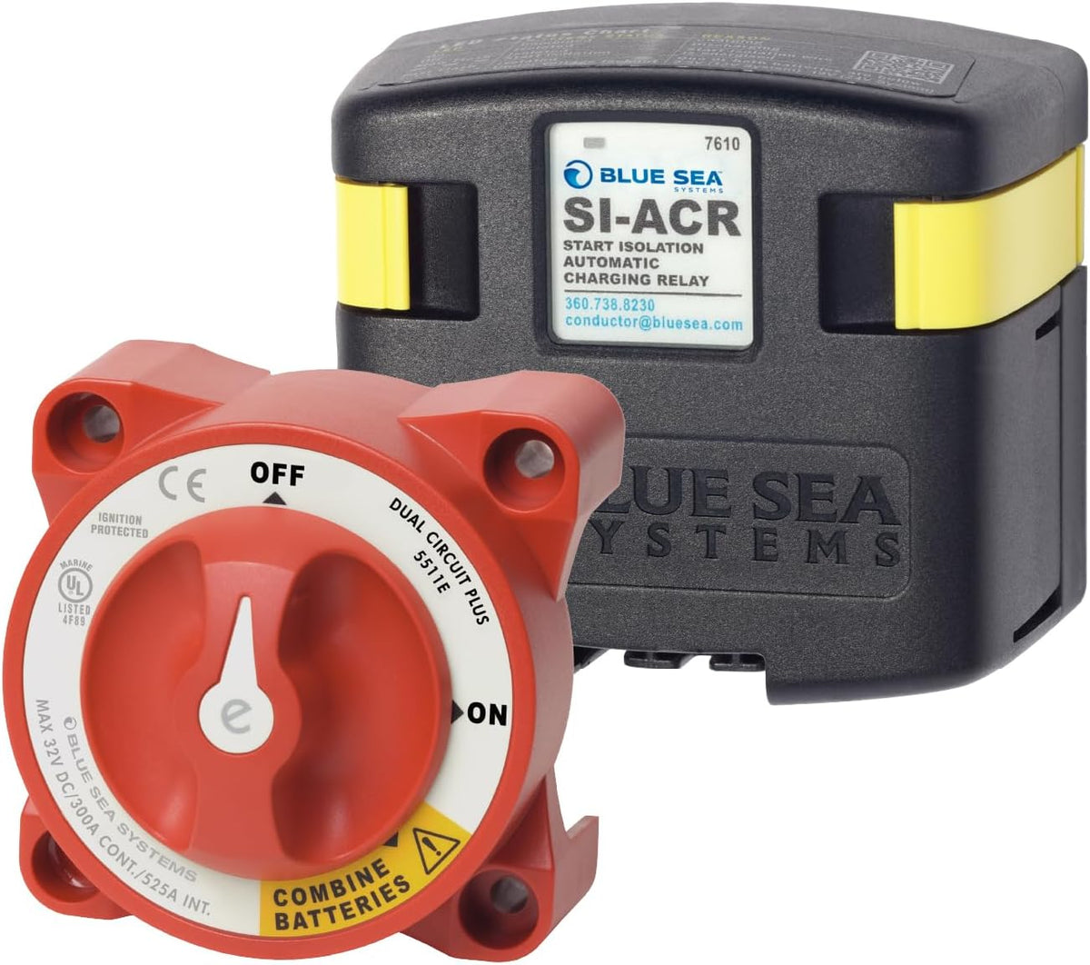 Blue Sea Systems Add-A-Battery Kit, 120A