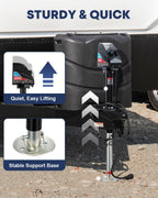 Kohree Electric Trailer Jack 4000 lbs with 7-Way Connector, Heavy Duty