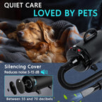 High Velocity Dog Hair Dryer, Pet Dryers, Black