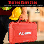 AOBEN Cordless Ratchet Wrench Kit,3/8" ratchet,40 Ft-lbs Electric Power Ratchet Set with Variable Speed Trigger,2 Packs 2000mAh Lithium-Ion Battery