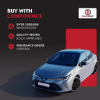 For 2009-2019 Toyota Corolla Rims 16 Inch Painted Black Car Rim - OE Direct Replacement - Road Ready Car Wheel