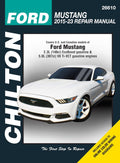 Haynes Chilton Compatible for Ford Mustang (2015-2023) Repair Manual - Full Color Photos and Diagrams with Free Online Access to More Repair Content