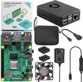 Vilros Raspberry Pi 4 4GB Basic Starter Kit with Fan-Cooled Heavy-Duty Aluminum Alloy Case