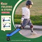 besrey 3 Wheel Scooter for Kids Ages 3-10 with 4 Adjustable Height