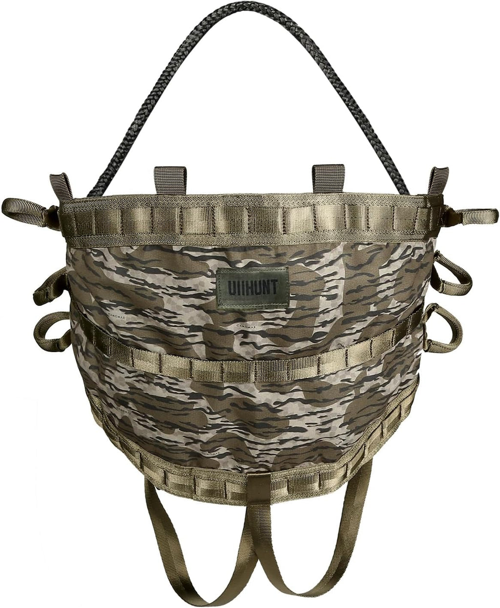 UIIHUNT Tree Saddle, The Gen 1 Hunting Saddle, Lightweight Hammock Tree Saddle, Comfortable Saddle Hunting Accessories, Includes Adjustable Bridge