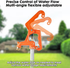 Frost Proof Yard Hydrant - Freeze-Free Outdoor Faucet for Garden, Farm & Irrigation, 3/4" Pipe Connection, 4.25ft Length, 12" Bury Depth (4.25 FT)
