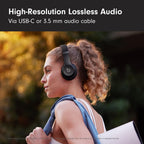 Beats Solo 4 - Wireless On-Ear Bluetooth Headphones, Up to 50-Hour Battery Life, Ultra-Lightweight Comfort, Powerful and Balanced Sound, Apple &