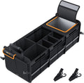 HEYTRIP Large Trunk Organizer with Built-in Leakproof Cooler Bag, Black
