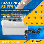 For Dolphin Pool Cleaner Power Supply 180W Replacement for 9995672-US-ASSY –Works with Nautilus CC Plus, DX3, Neptune, Quest – Includes Power Cord