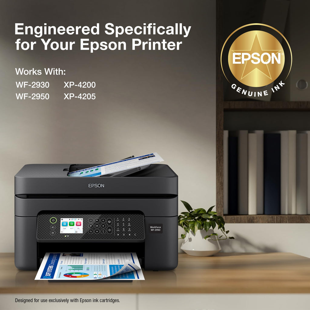 Epson 232 Genuine Ink Cartridge XL Black and Standard Color Combo Pack