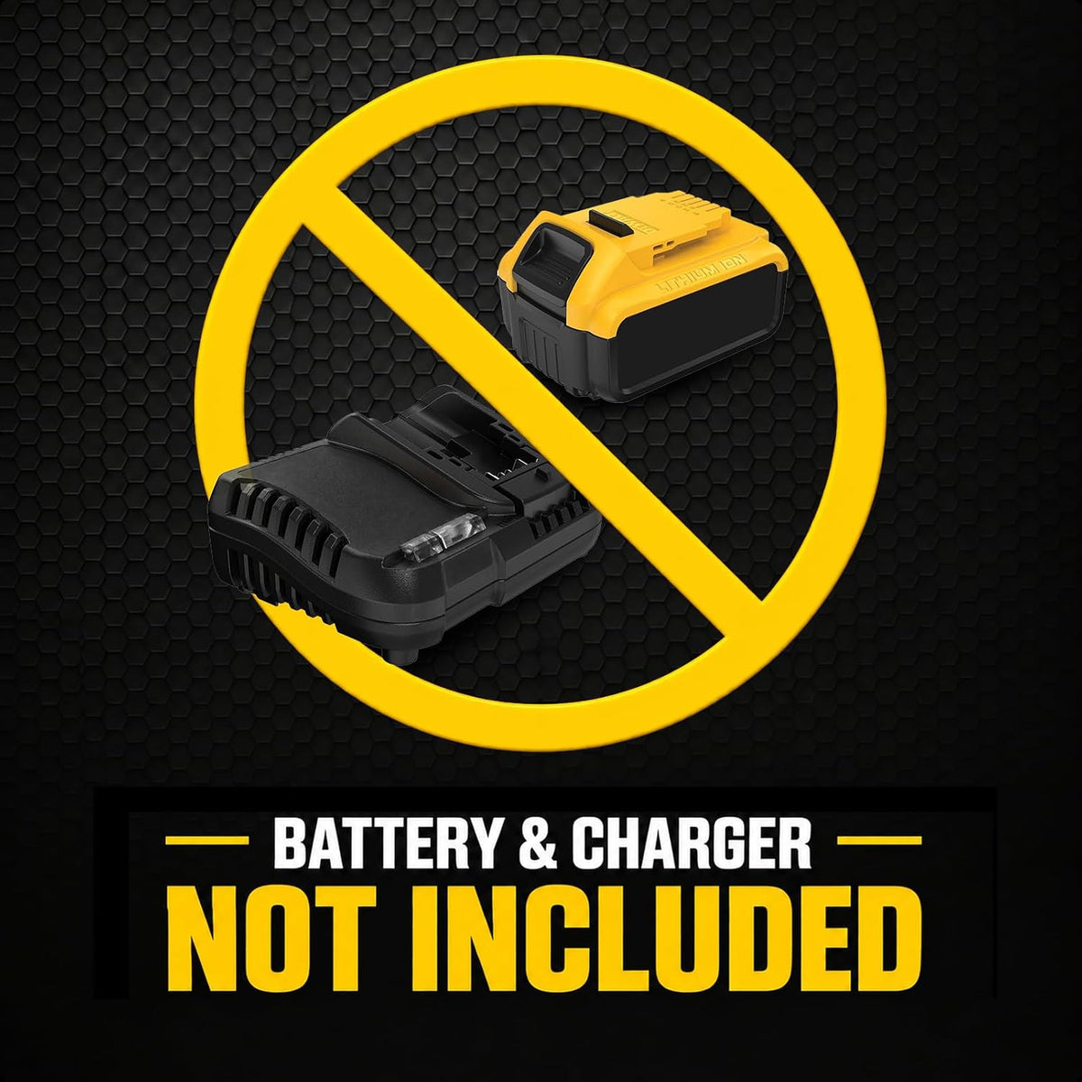 5.3Gal Battery Powered Backpack Sprayer for DeWalt 20V Battery Not Included