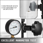 Vevor 400Bar 6000PSI Diesel Fuel Injector Tester Diesel Injector Nozzle Tester with Dual Scale Gauge to Adjust Injector Nozzle Pressure and Testing