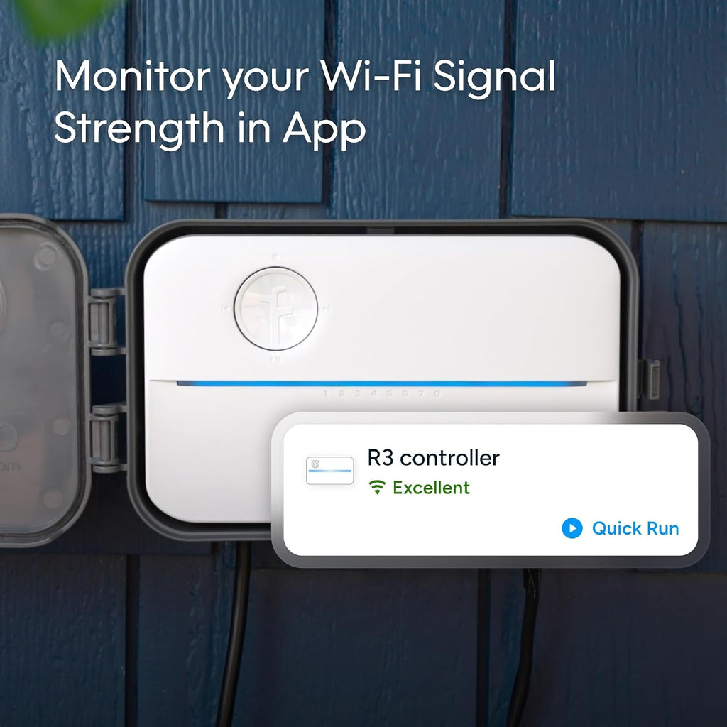 Rachio 3 Smart Sprinkler In-Ground WiFi Irrigation Controller, 8-Zone