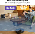 roborock Q7 M5+ Robot Vacuum and Mop, Up to 7-9 Weeks Self-Empty, 10000Pa
