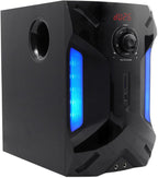 Rockville HTS56 5.1-Channel Bluetooth Home Theater System, 8" Subwoofer
