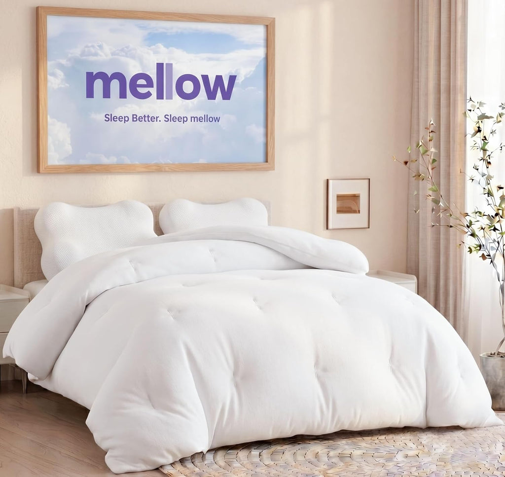 Mellow Marshmellow Comforter King/Cal King, Oeko-TEX Class I Fabric