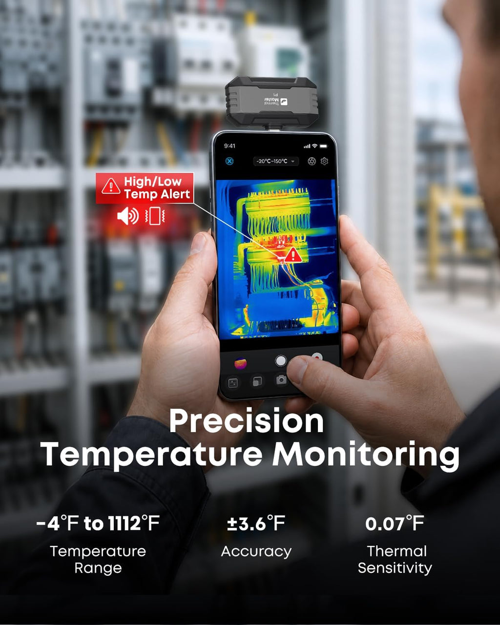 Thermal Master P1 Thermal Camera for Any USB-C iPhone & Android, 160x120 Ir