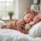 BABESIDE 16 Inch Silicone Baby Doll Weighted 4LB, Lifelike Newborn Dolls