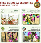 2 Pack 86.7" H x 19.7" W Metal Garden Trellis for Climbing Plants Outdoor, Black Lattice Panel, Sturdy Plant Support for Roses, Vines, Cucumbers &