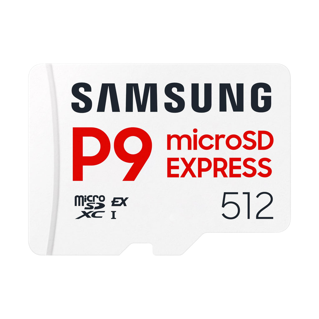 Samsung P9 Express microSDXC 512GB for Nintendo-Switch 2