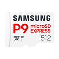 Samsung P9 Express microSDXC 512GB for Nintendo-Switch 2