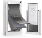 Baboni Dog Door for Door,3-Flap,Metal Frame,Large