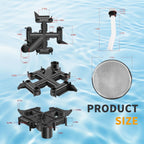 59023700 D.E. Filter top Manifold with air Bleed Assembly for pentair FNS Plus 24, 36, 48, 60 sqf Pool and Spa Parts and grids