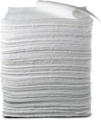 3M Petroleum Sorbent Pad HP-156, High Capacity, White (Case of 100)