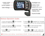 24V 36V 48V Ebike Controller Kit 500W Brushless Controller and LCD Display