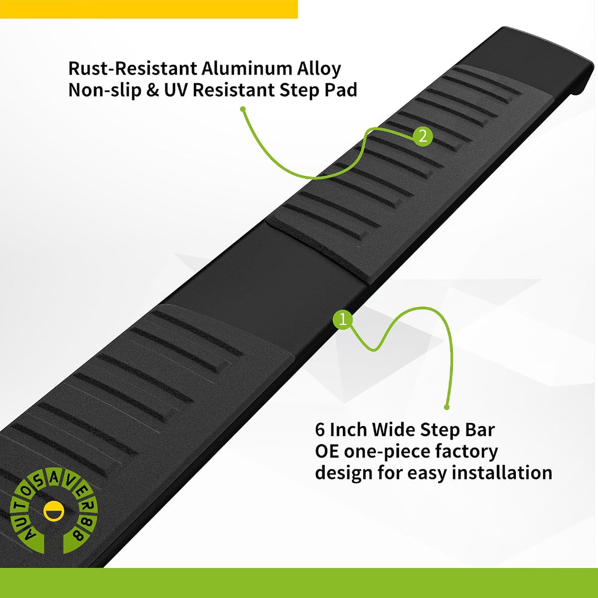 AUTOSAVER88 Running Boards Compatible with 2019-2026 Silverado/Sierra 1500