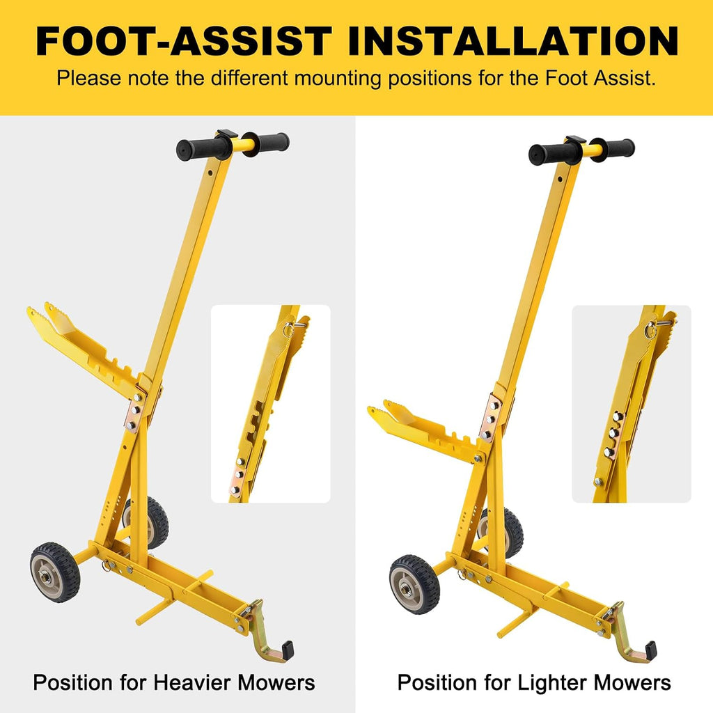 Lawn Mower Jack 800LBS, Zero Turn Mower Jack Lift, Foldable