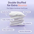 Mellow Marshmellow Comforter King/Cal King, Oeko-TEX Class I Fabric
